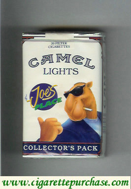 Camel Collectors Pack Joes Place Lights cigarettes soft box